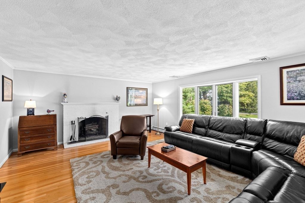 Fireplace, Interior, Living room, Wood Texture Flooring