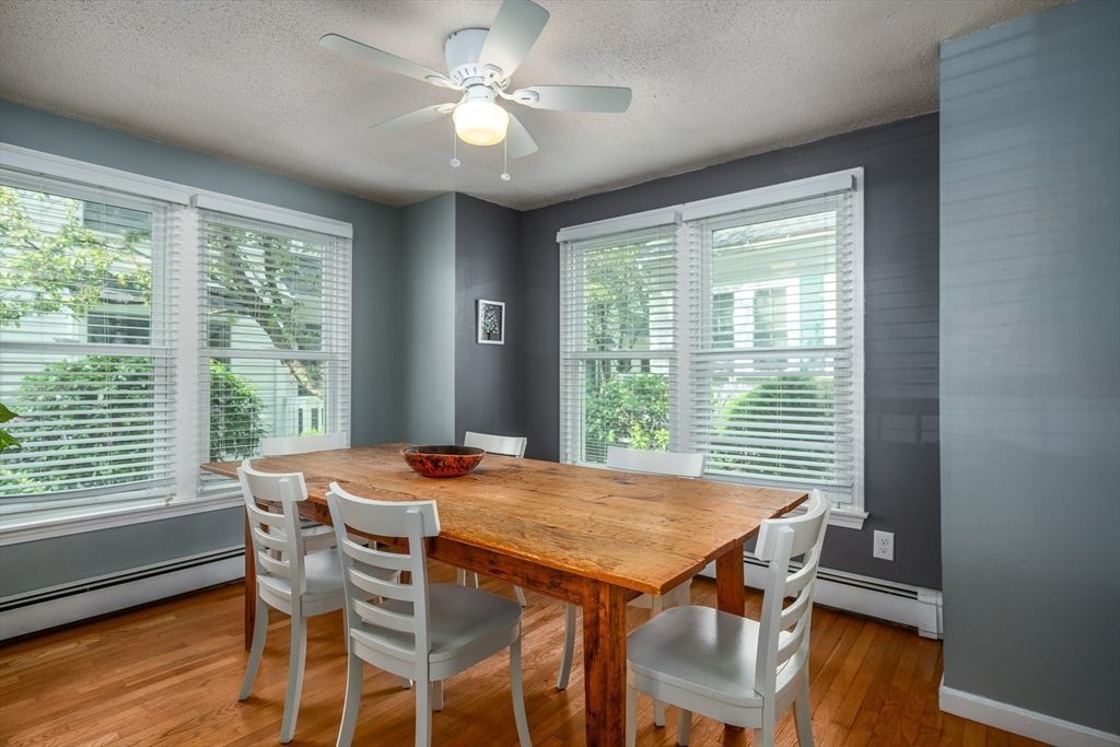 Dining room, Interior, Wood Texture Flooring