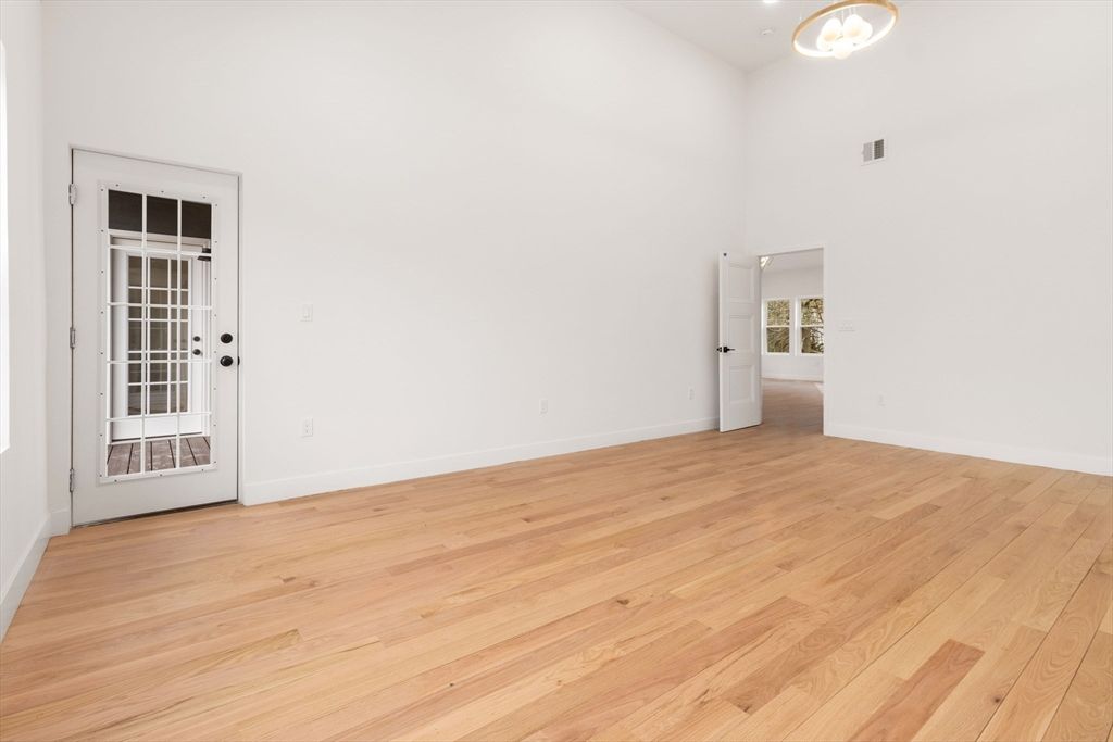 Empty room, Interior, Wood Texture Flooring
