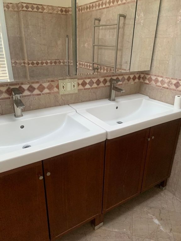 Bathroom, Dual Sink Vanities, Glass Shower, Interior