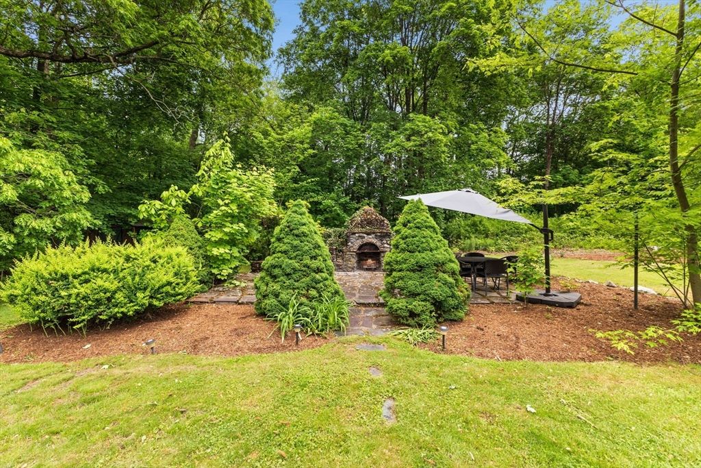 Backyard, Exterior, Fireplace