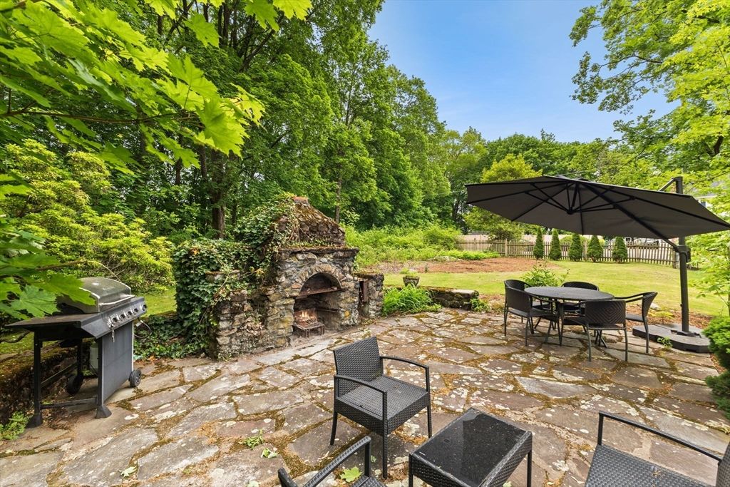 Backyard, Exterior, Fireplace