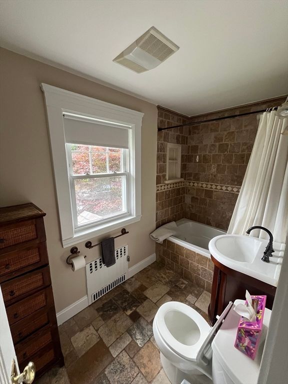Bathroom, Interior, Stone Walls