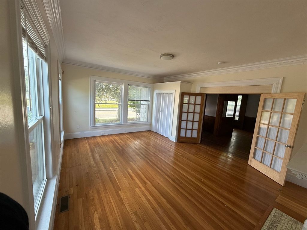 Empty room, Interior, Wood Texture Flooring