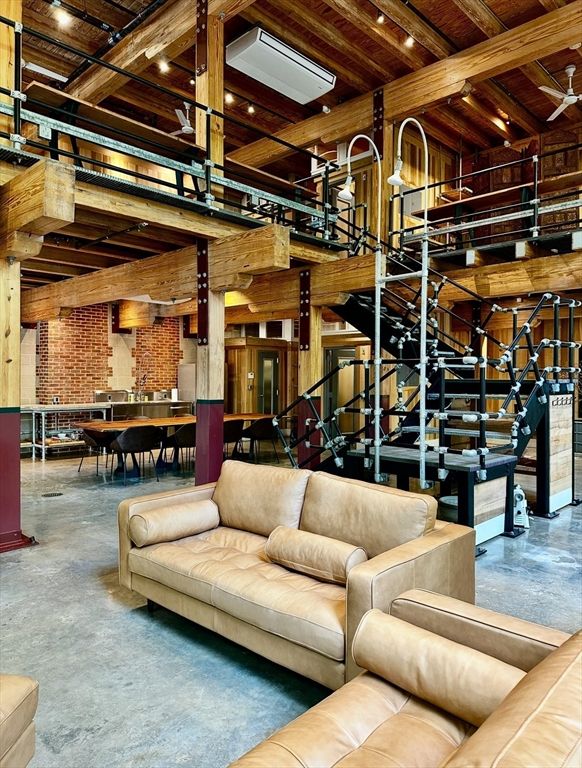 Dining room, Interior, Living room, Stone Walls, Wooden Beams, Wooden Ceilings