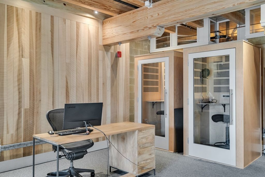 Home Office, Interior, Recessed Lighting