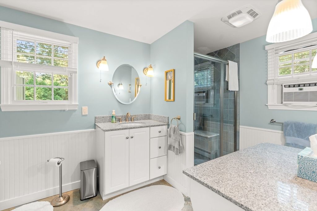 Bathroom, Glass Shower, Interior