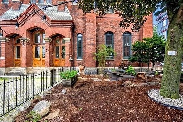 Exterior, Facade, Brick Facade, Tudor Revival