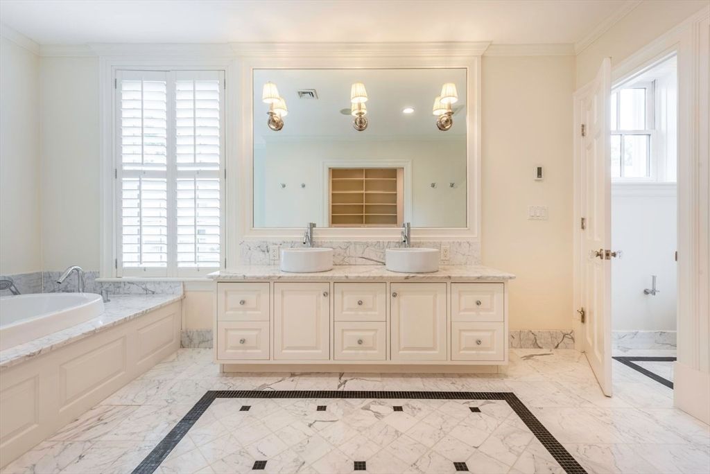 Bathroom, Dual Sink Vanities, Interior, Marble