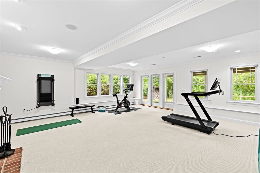 Fitness Equipment, Interior, Recessed Lighting