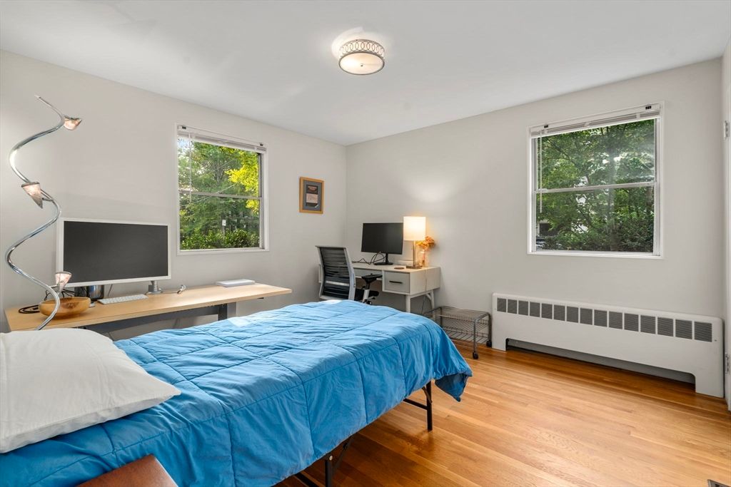 Bedroom, Home Office, Interior, Wood Texture Flooring