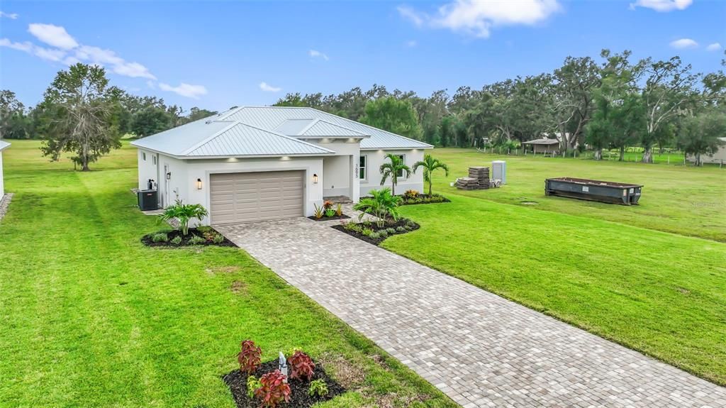 Attached, Backyard, Exterior, Facade, None