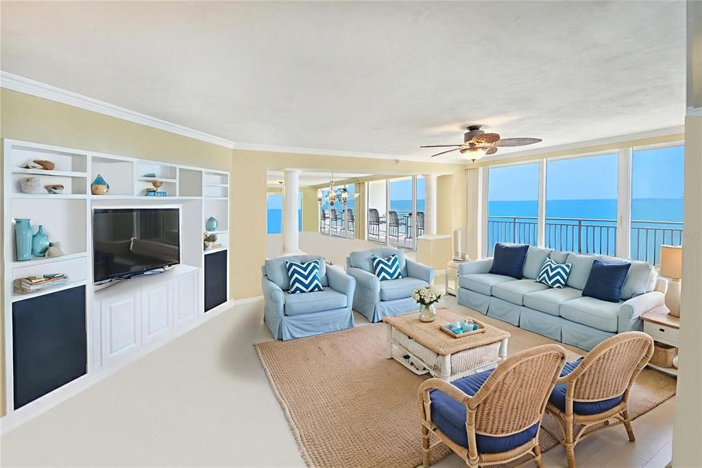 Interior, Living room, Water