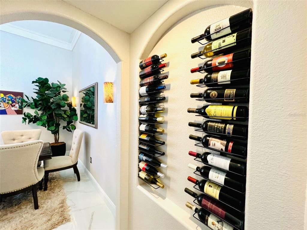 Interior, Marble, Wine Storage