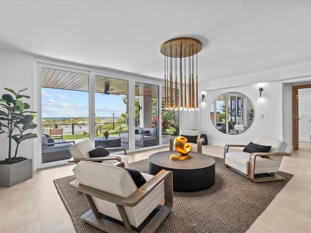 Interior, Living room, Pendant Lights, Water