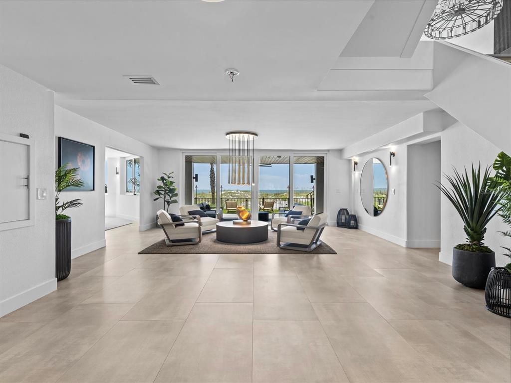 Interior, Living room, Pendant Lights, Water