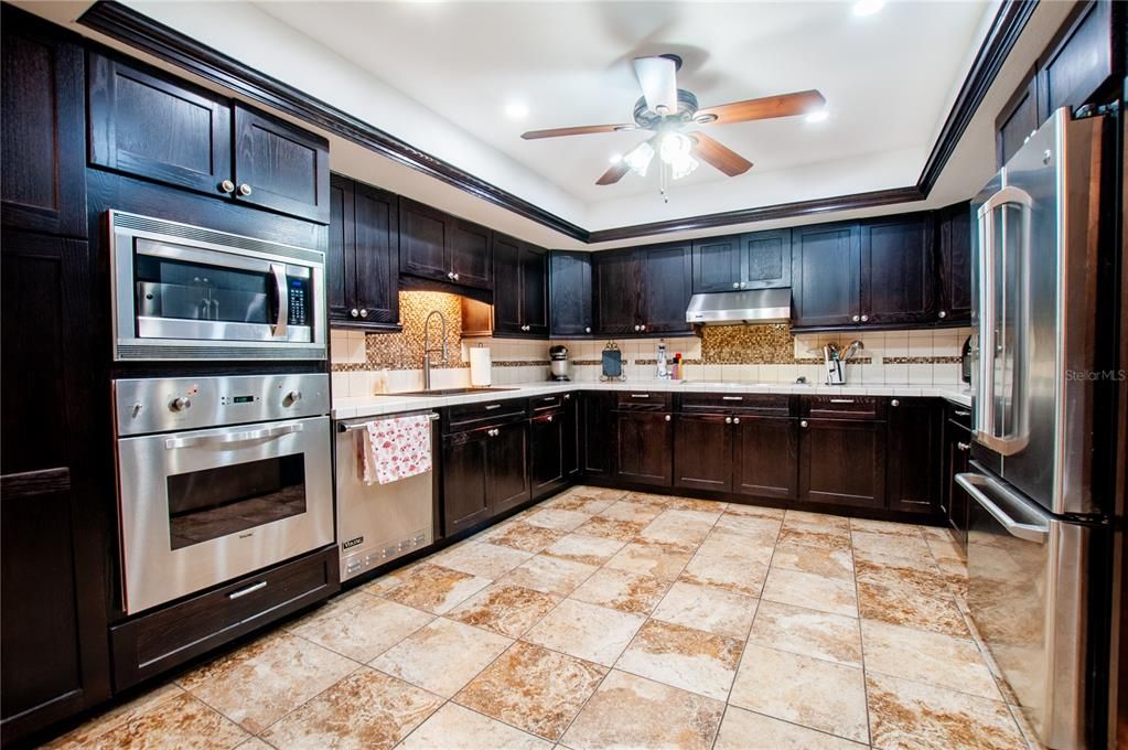 Interior, Kitchen, Recessed Lighting, Stainless Steel Appliances
