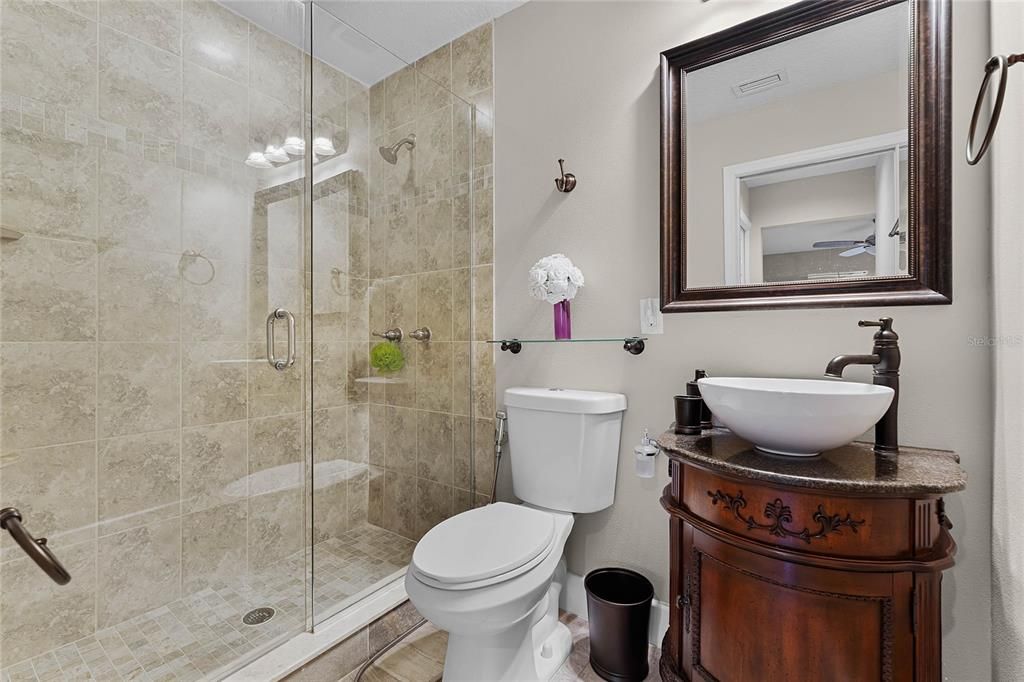 Bathroom, Glass Shower, Interior