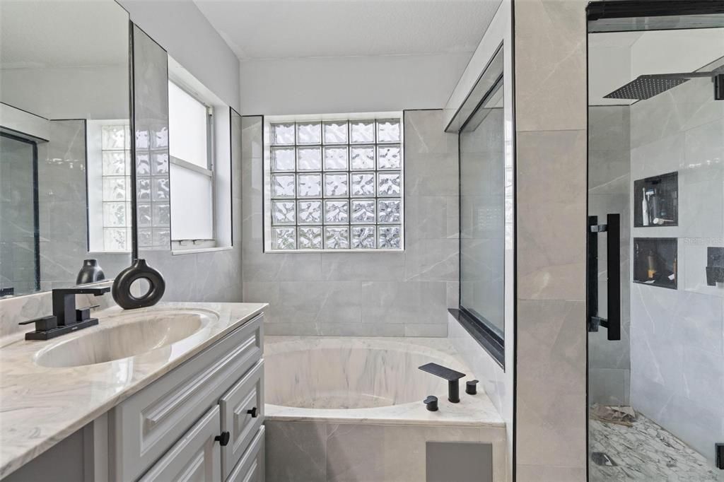Bathroom, Glass Shower, Interior