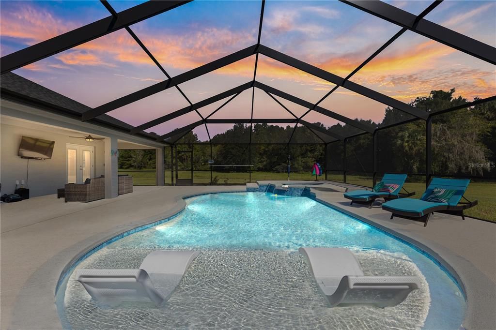 Glass Ceilings, Interior, Pool, Sun Room