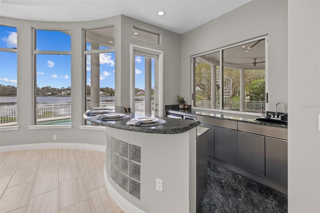 Interior, Kitchen, Recessed Lighting, Water