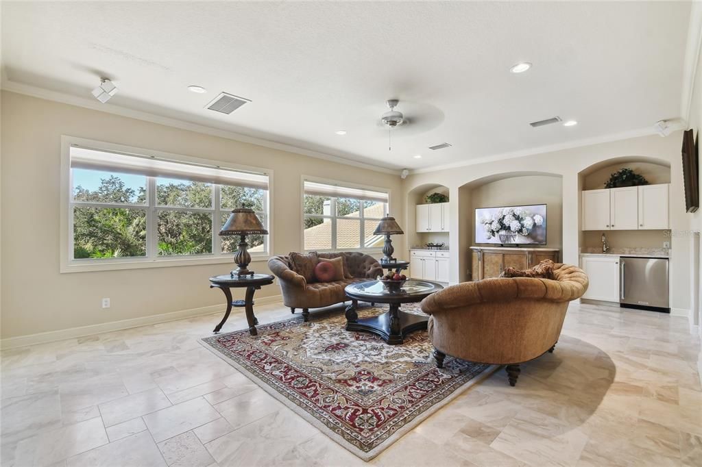 Interior, Kitchen, Living room, Recessed Lighting, Stainless Steel Appliances
