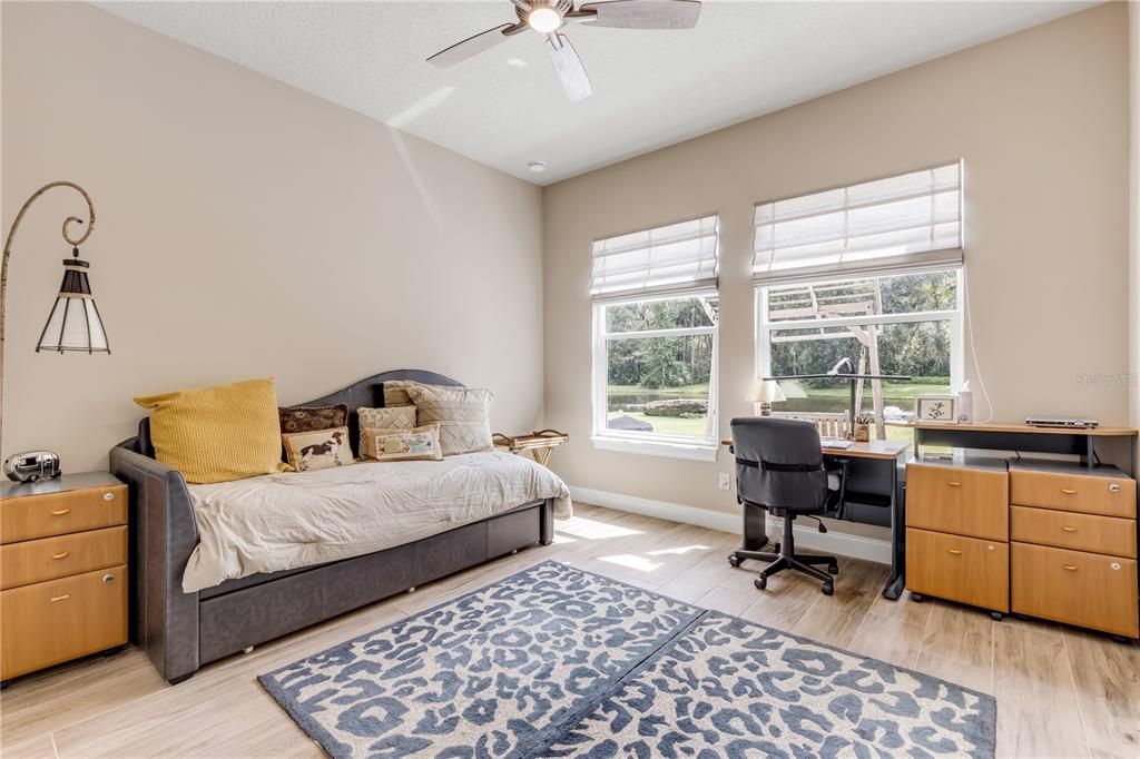 Bedroom, Home Office, Interior, Wood Texture Flooring