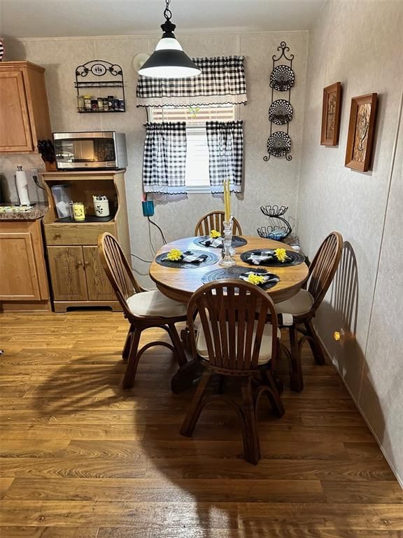 Dining room, Interior, Wood Texture Flooring