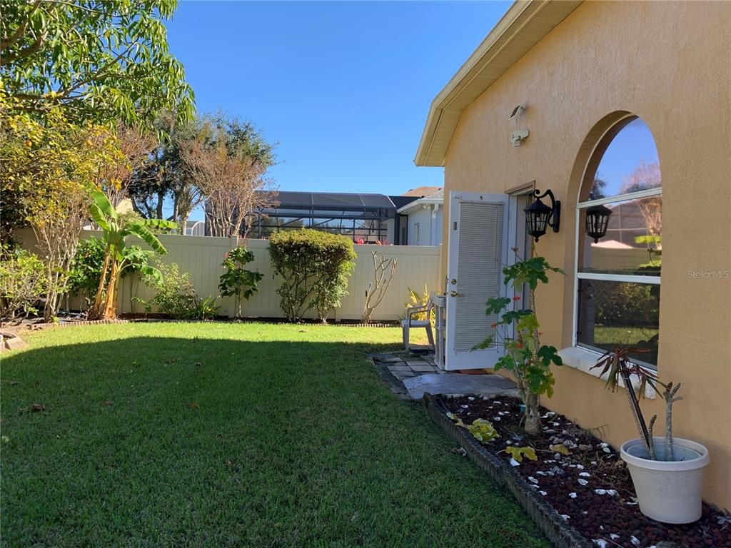 Backyard, Exterior