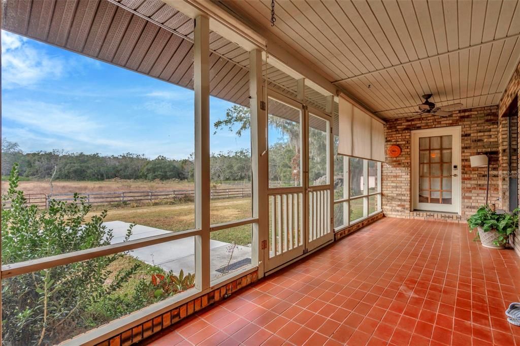 Interior, Stone Walls, Sun Room