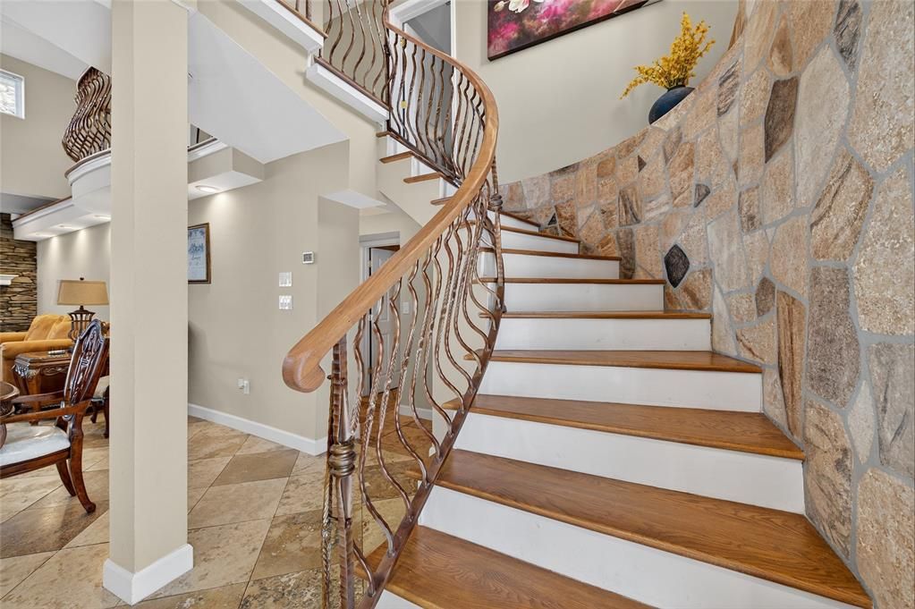 Interior, Stone Walls