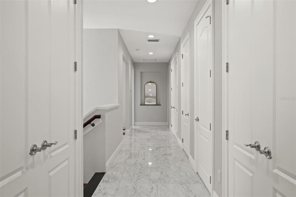 Interior, Marble, Recessed Lighting