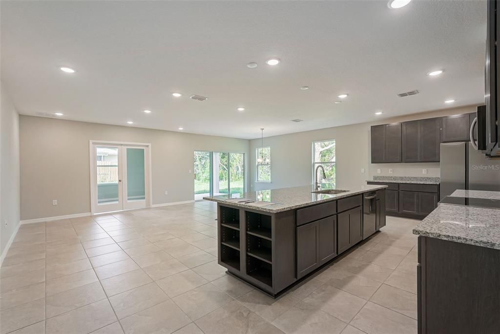 Interior, Kitchen, Pendant Lights, Recessed Lighting