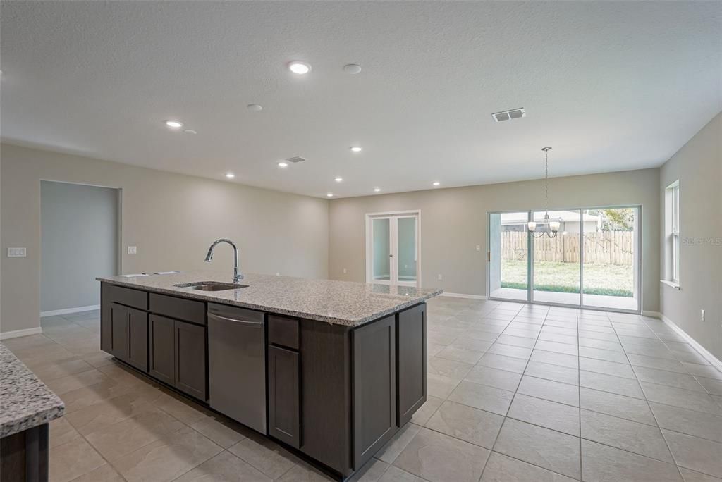 Interior, Kitchen, Pendant Lights, Recessed Lighting