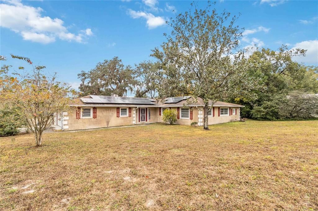 Backyard, Exterior, Solar Panels
