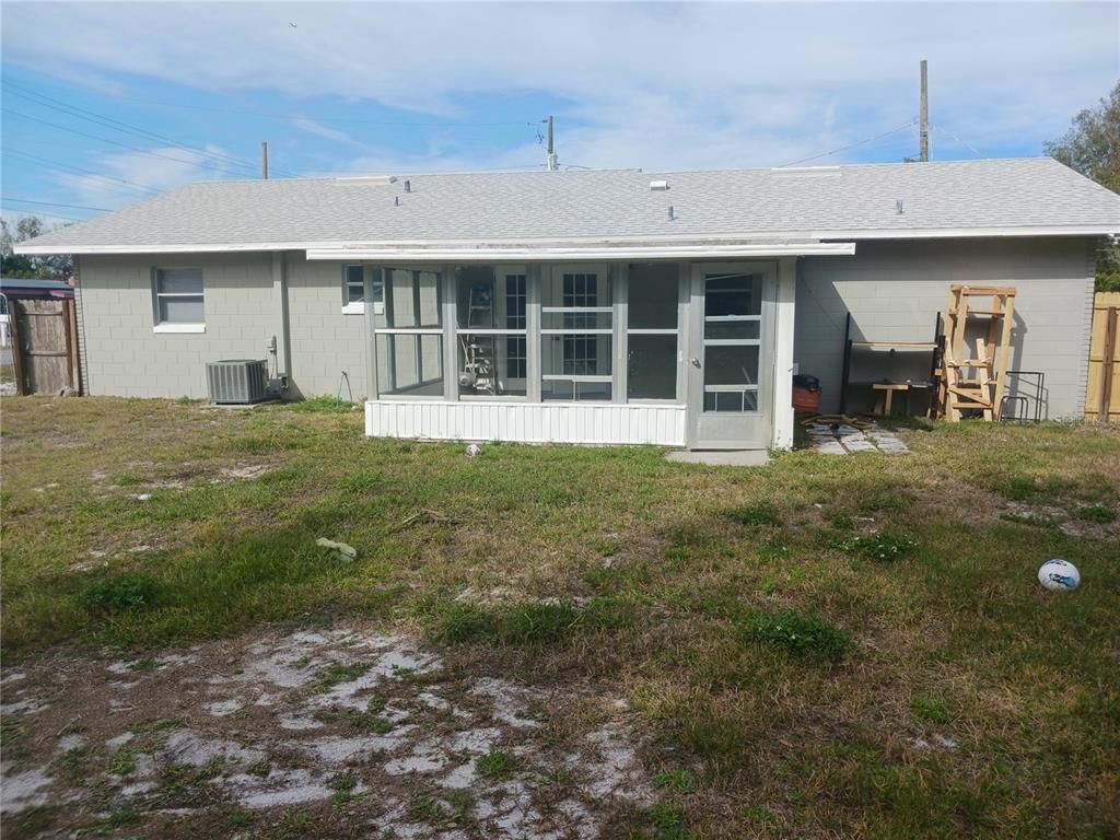Backyard, Exterior