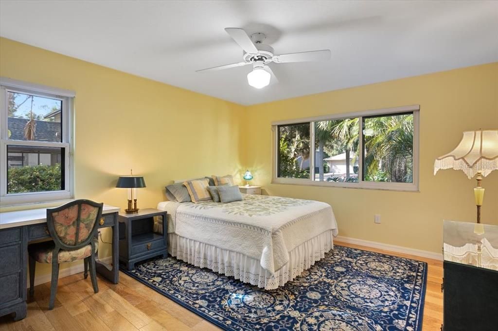 Bedroom, Home Office, Interior, Wood Texture Flooring