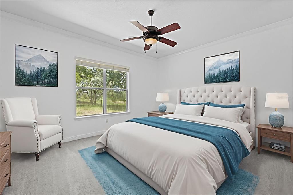 Bathroom, Interior, Recessed Lighting, Tile Countertops