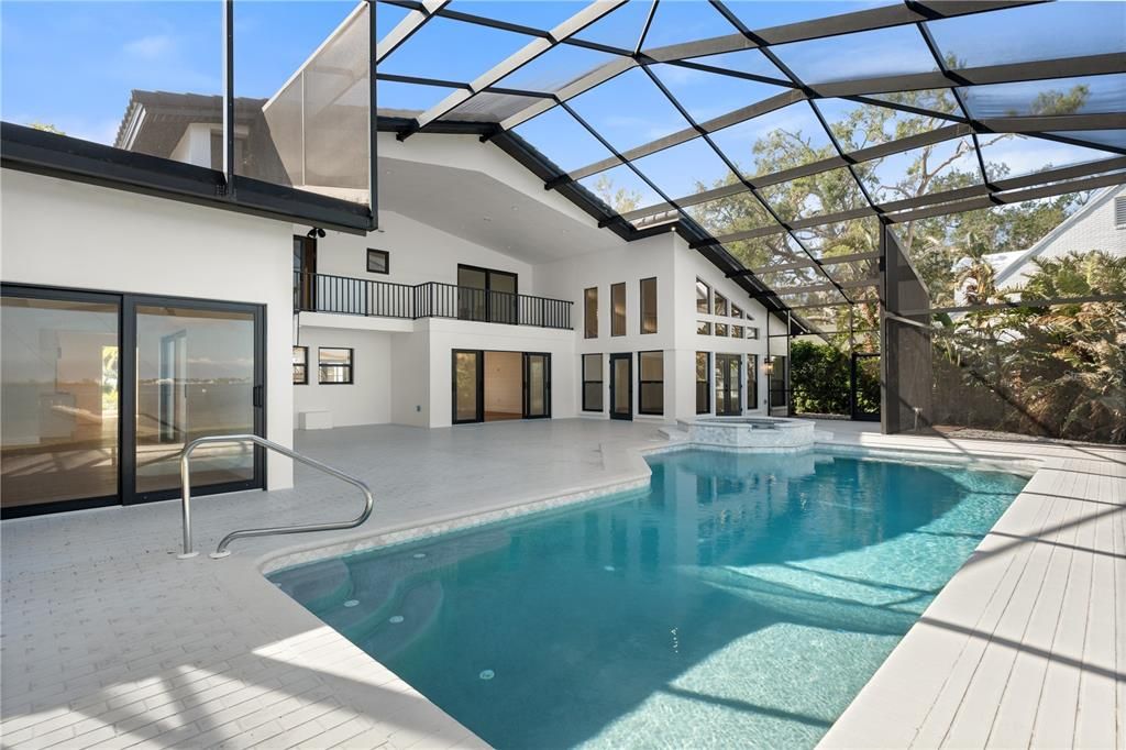 Glass Ceilings, Interior, Pool, Sun Room