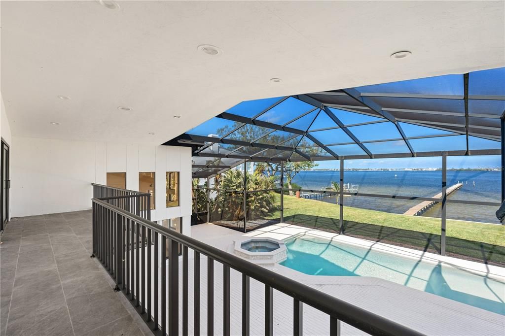 Glass Ceilings, Interior, Pool, Recessed Lighting, Sun Room, Water