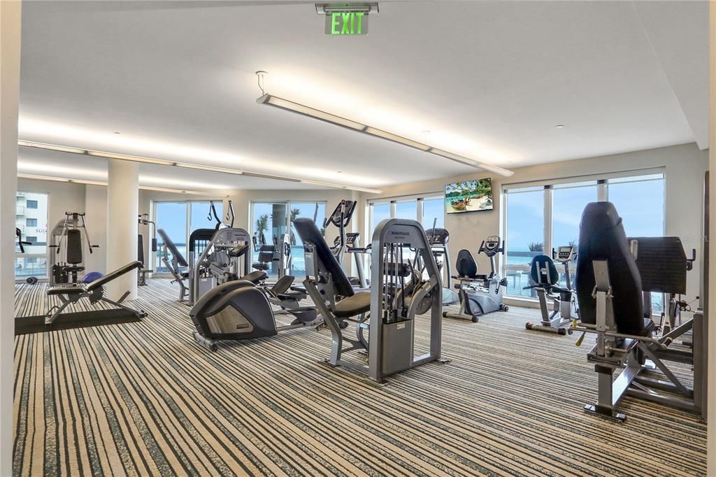 Fitness Equipment, Gym, Interior