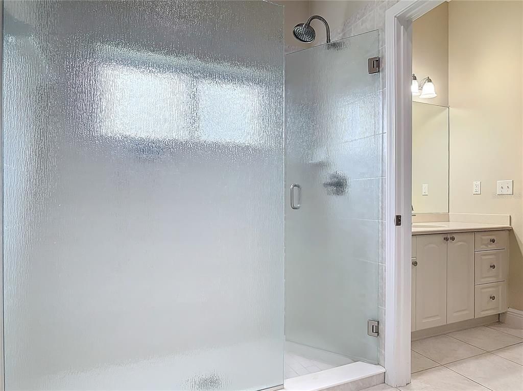 Bathroom, Glass Shower, Interior