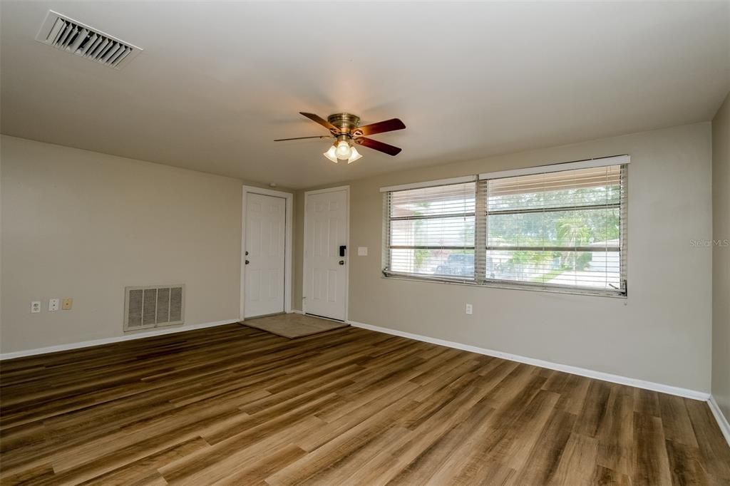 Empty room, Interior, Wood Texture Flooring