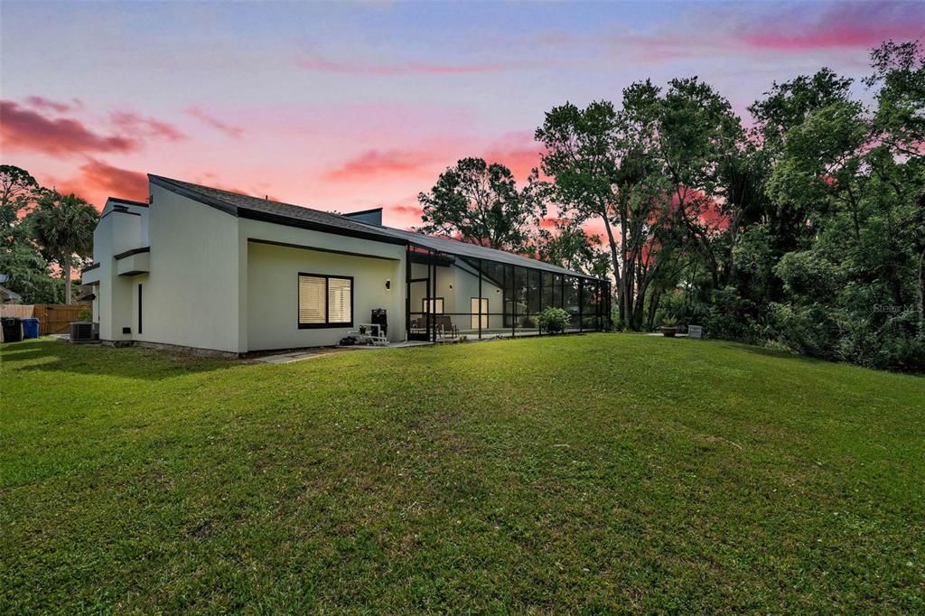 Backyard, Exterior