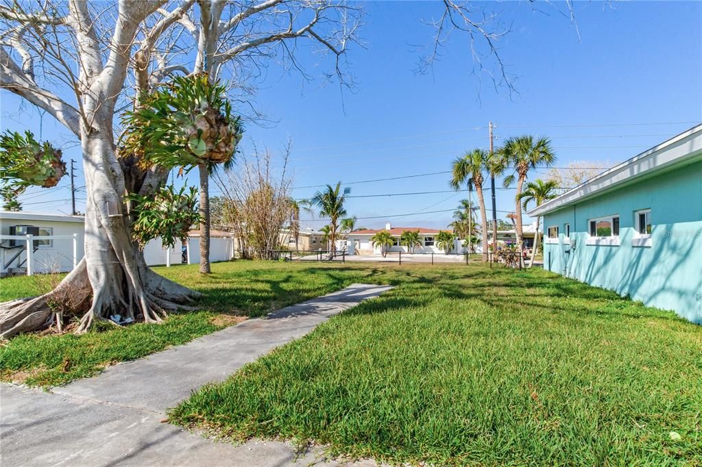 Backyard, Exterior