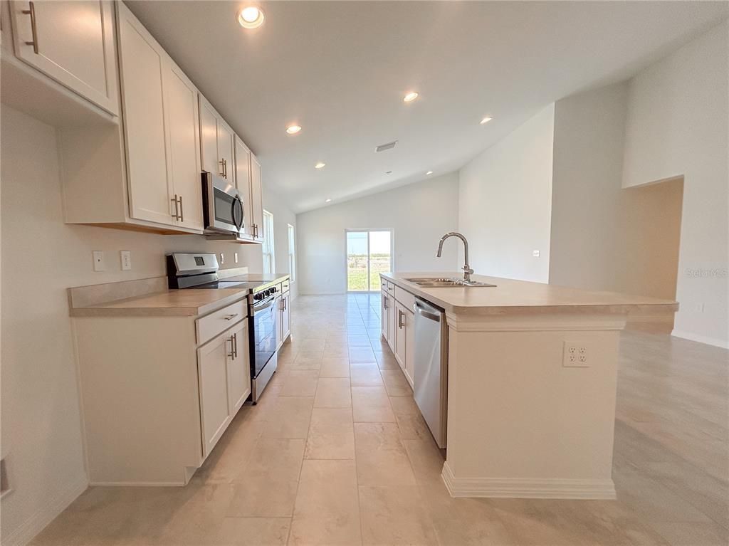 Interior, Kitchen, Recessed Lighting