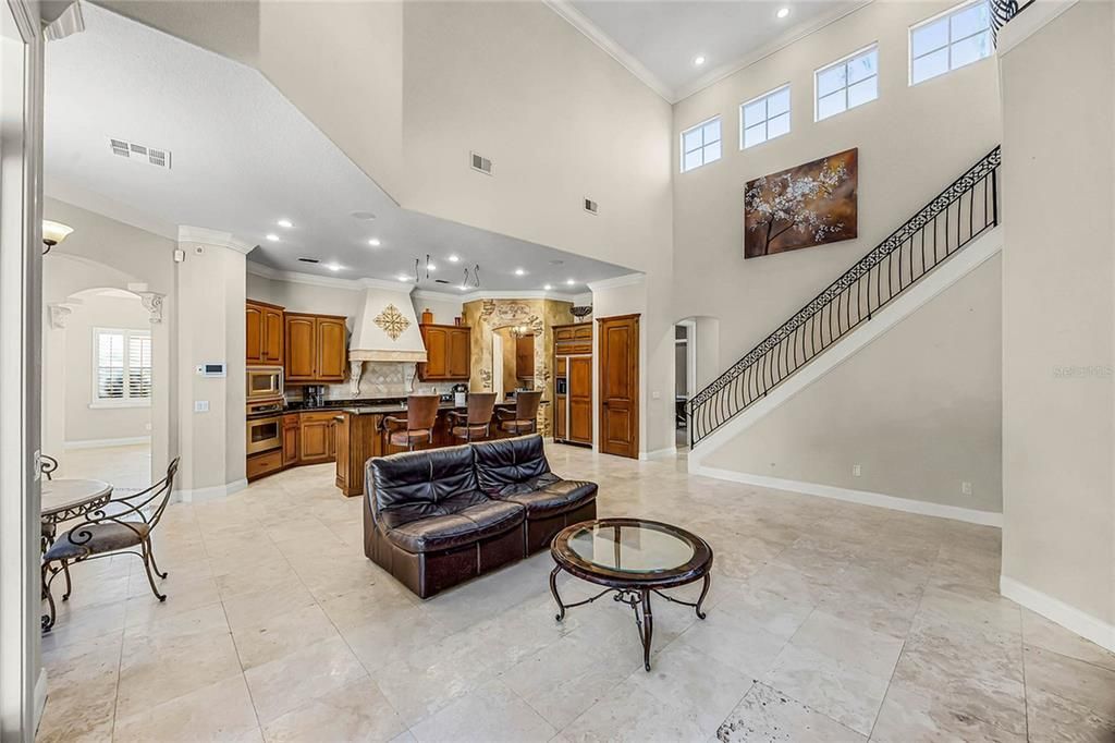 Dining room, Interior, Kitchen, Living room, Pendant Lights, Recessed Lighting