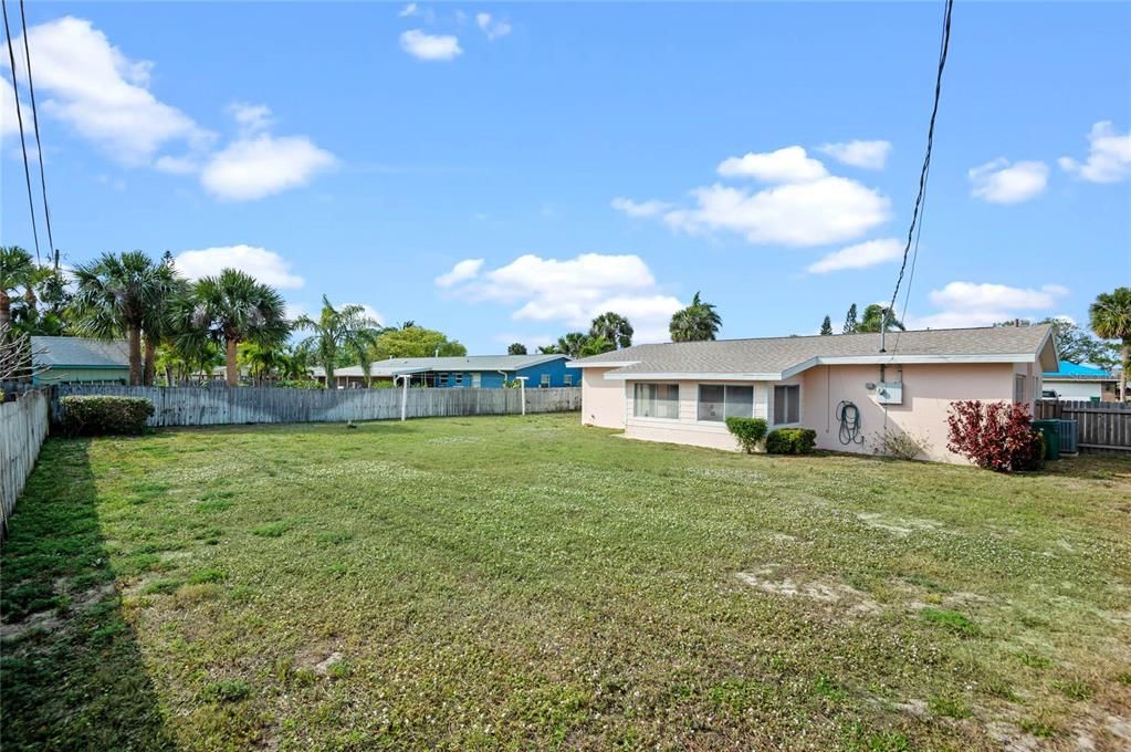 Backyard, Exterior