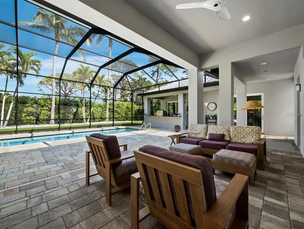 Glass Ceilings, Interior, Pool, Recessed Lighting, Sun Room