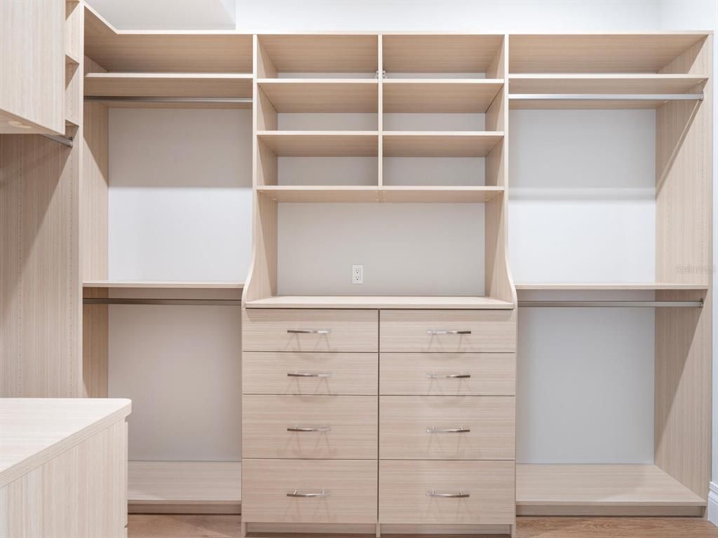 Interior, Walk-in Closets, Wood Texture Flooring